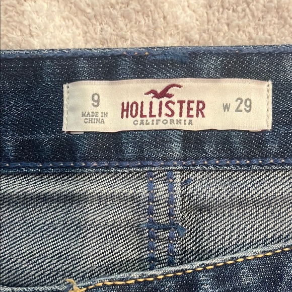 Hollister Women's Blue Denim Skirt - Picture 2 of 3